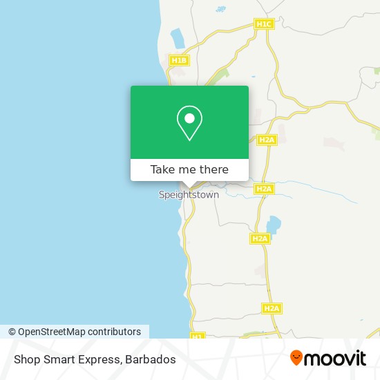 Shop Smart Express map