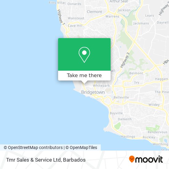 Tmr Sales & Service Ltd map