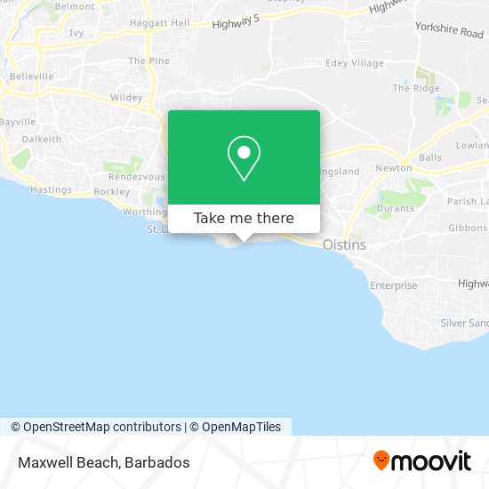 Maxwell Beach map