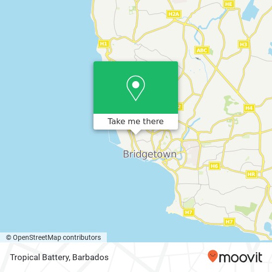 Tropical Battery map