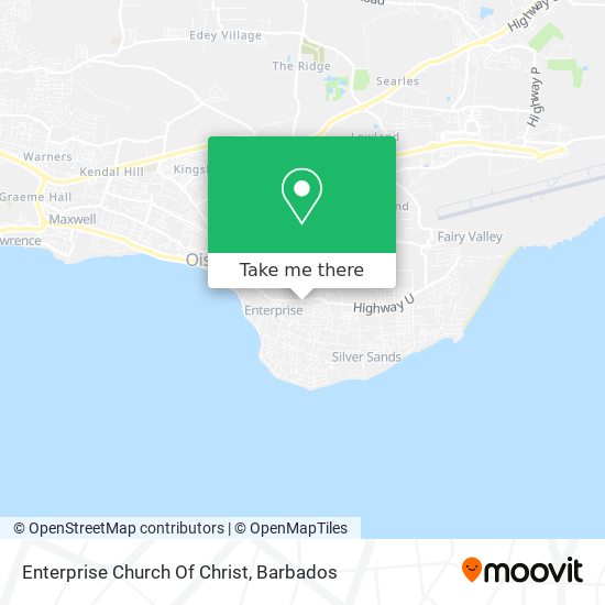 Enterprise Church Of Christ map
