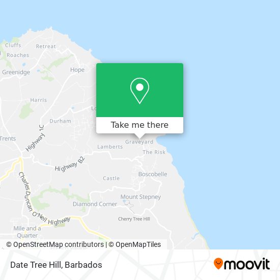 Date Tree Hill map
