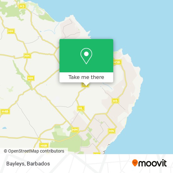 Bayleys map