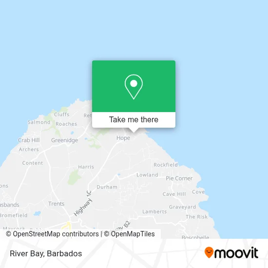 River Bay map