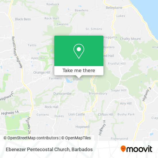 Ebenezer Pentecostal Church map