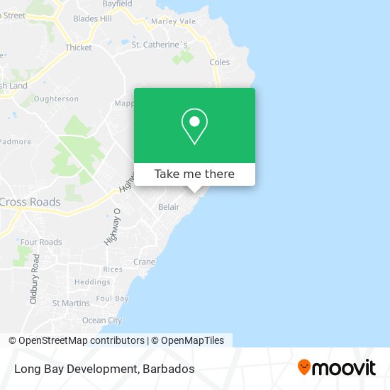 Long Bay Development map