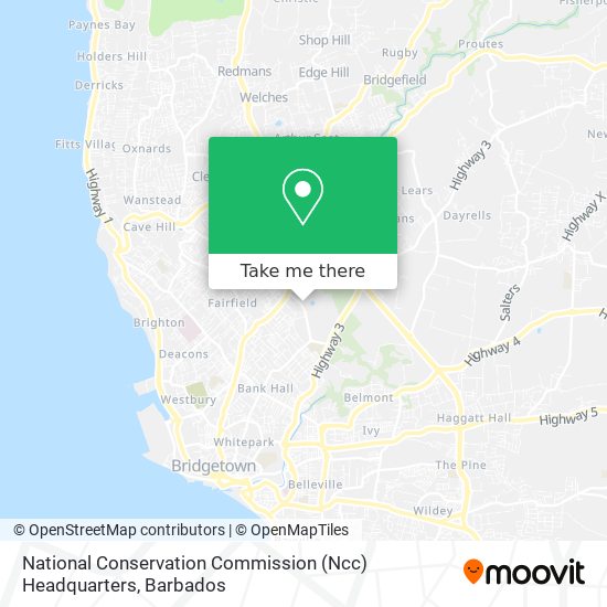 National Conservation Commission (Ncc) Headquarters map