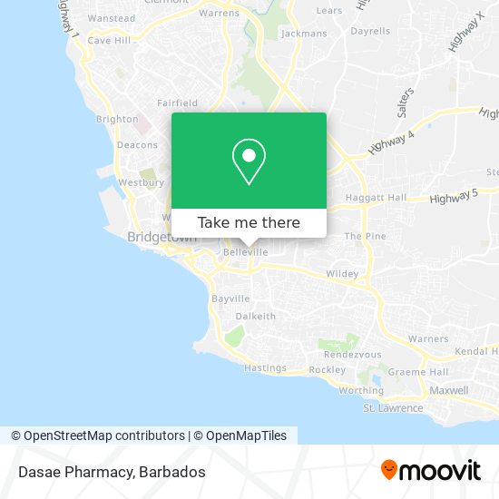 Dasae Pharmacy map