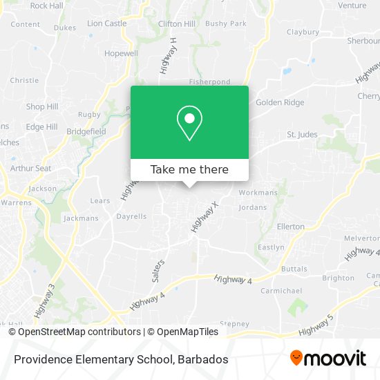 Providence Elementary School map