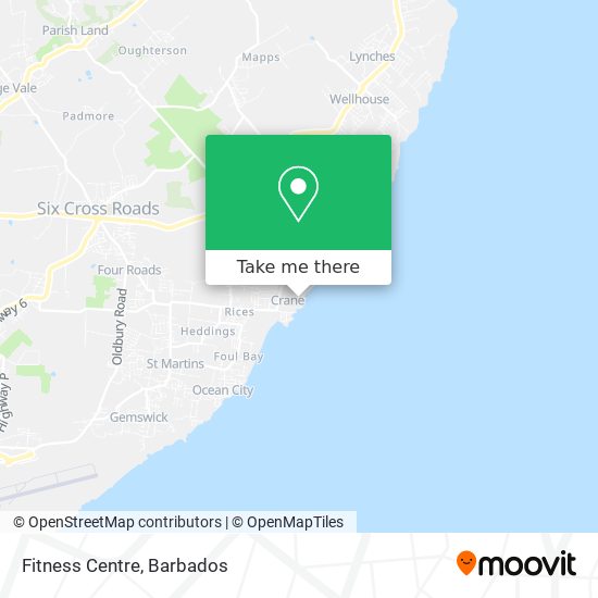 Fitness Centre map