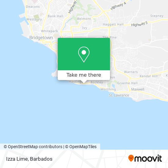Izza Lime map