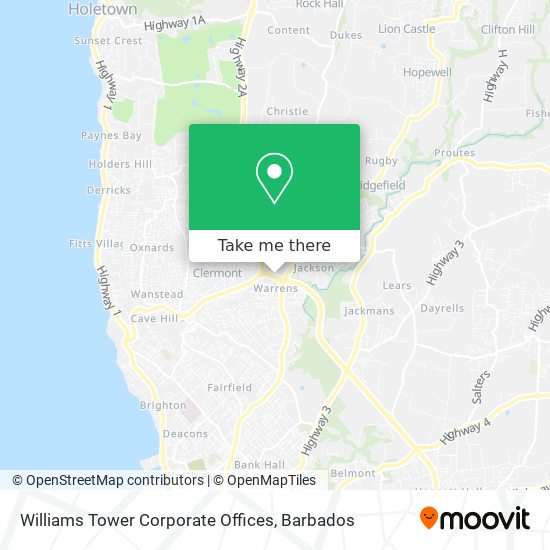 Williams Tower Corporate Offices map