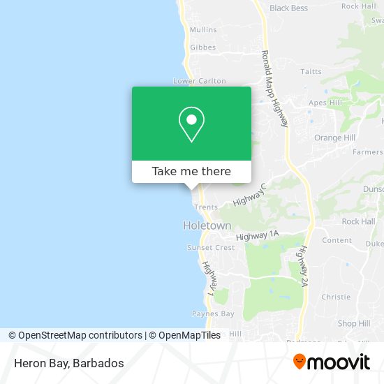 Heron Bay map