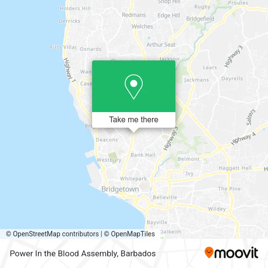 Power In the Blood Assembly map