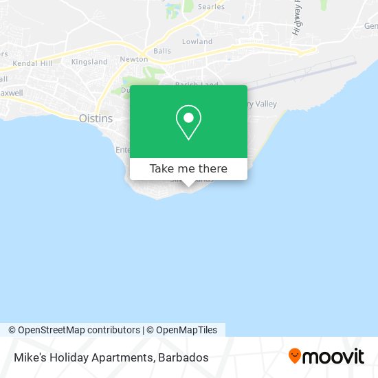 Mike's Holiday Apartments map