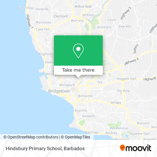 Hindsbury Primary School map