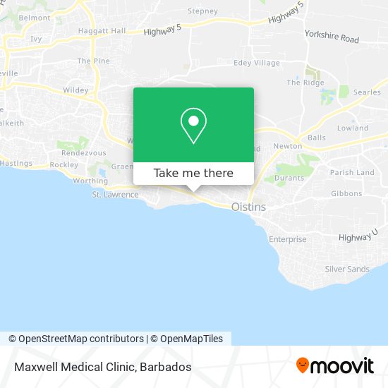 Maxwell Medical Clinic map