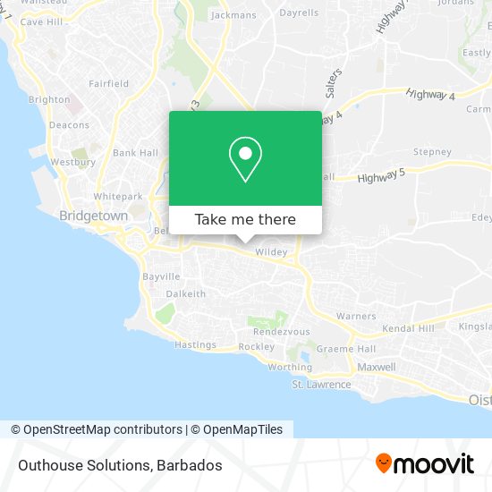 Outhouse Solutions map