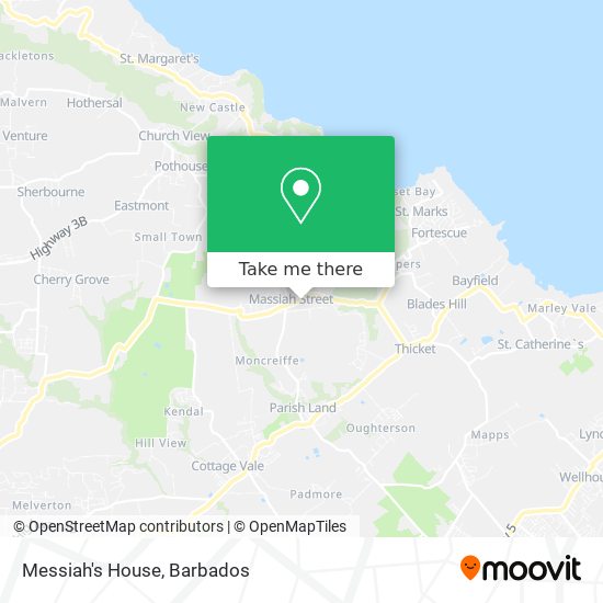 Messiah's House map