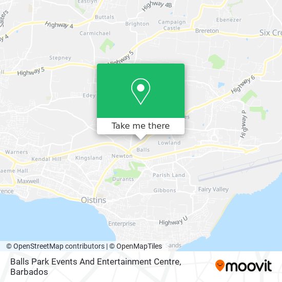 Balls Park Events And Entertainment Centre map