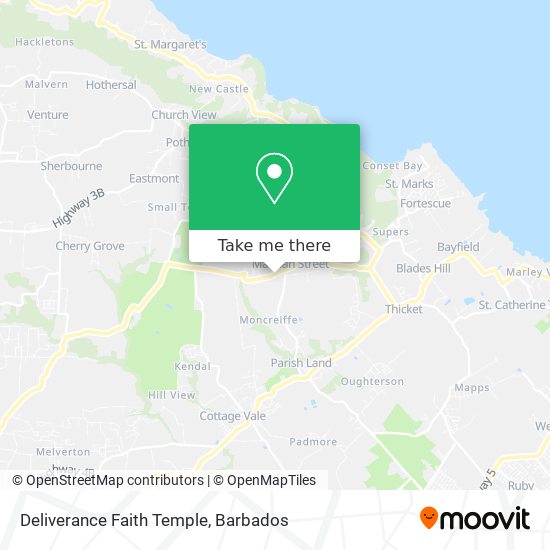 Deliverance Faith Temple map