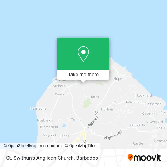 St. Swithun's Anglican Church map