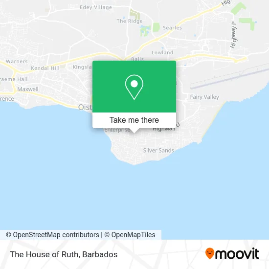 The House of Ruth map