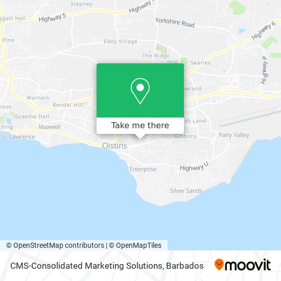 CMS-Consolidated Marketing Solutions map