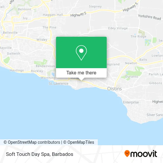 Soft Touch Day Spa map