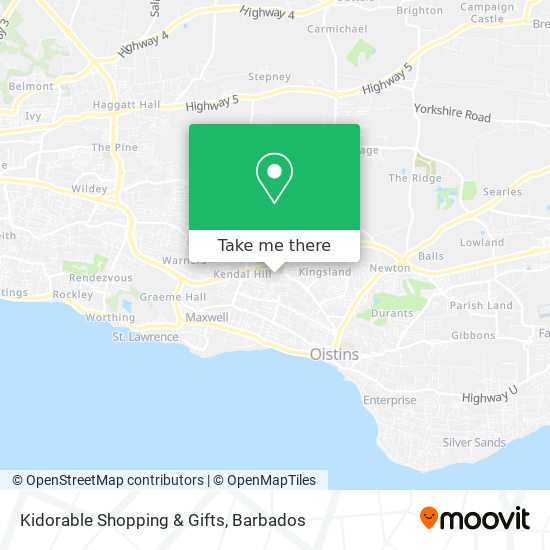 Kidorable Shopping & Gifts map