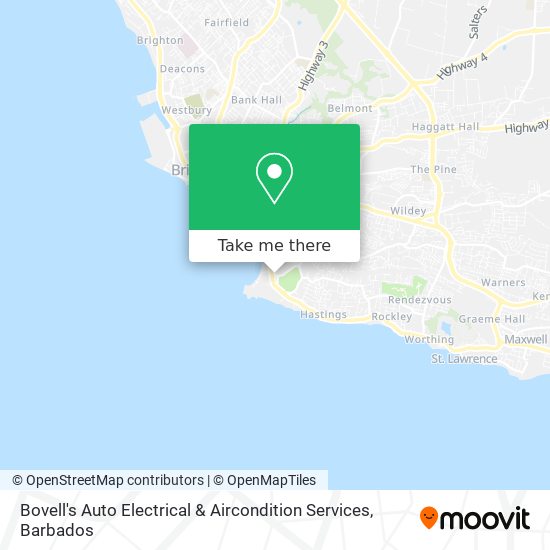 Bovell's Auto Electrical & Aircondition Services map