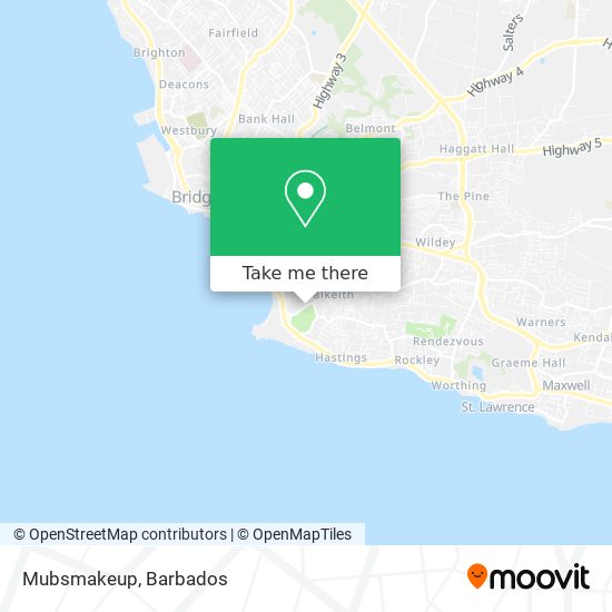 Mubsmakeup map