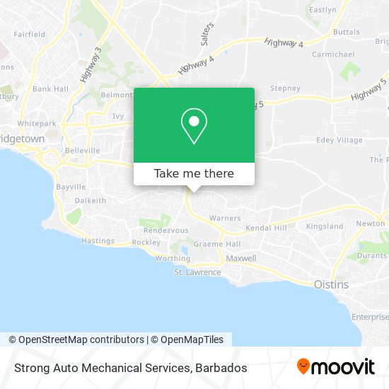 Strong Auto Mechanical Services map