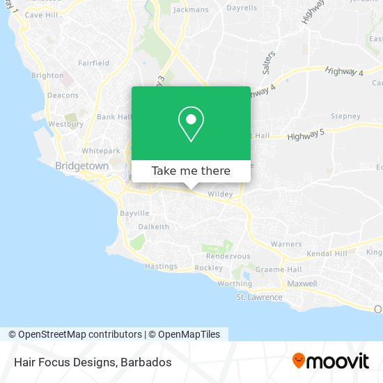 Hair Focus Designs map