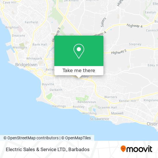 Electric Sales & Service LTD. map
