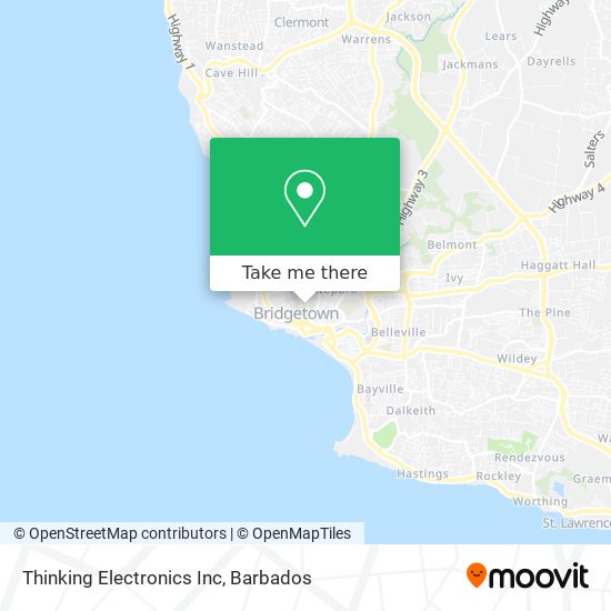 Thinking Electronics Inc map