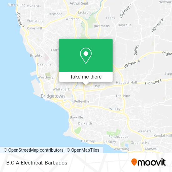 B.C.A Electrical map