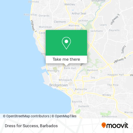 Dress for Success map
