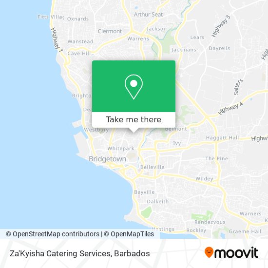 Za'Kyisha Catering Services map