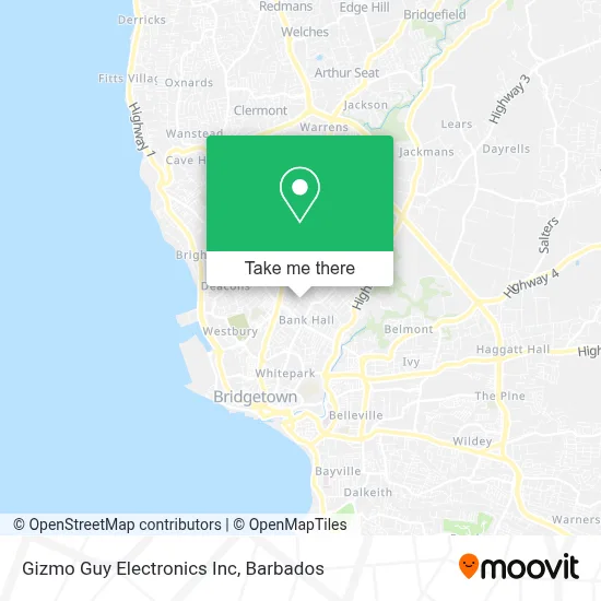 Gizmo Guy Electronics Inc map