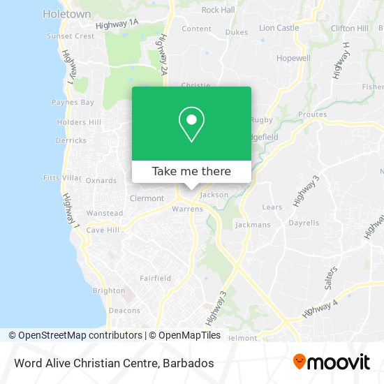Word Alive Christian Centre map