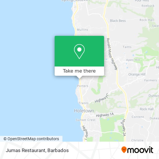 Jumas Restaurant map
