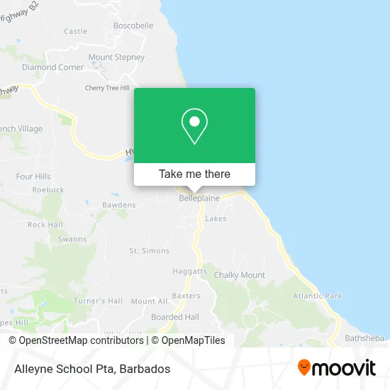 Alleyne School Pta map