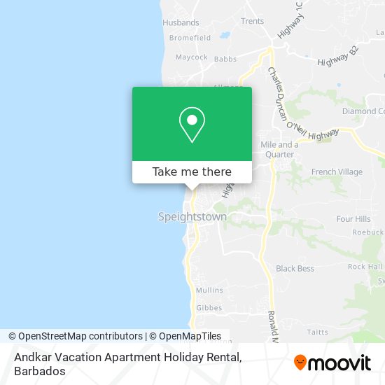 Andkar Vacation Apartment Holiday Rental map