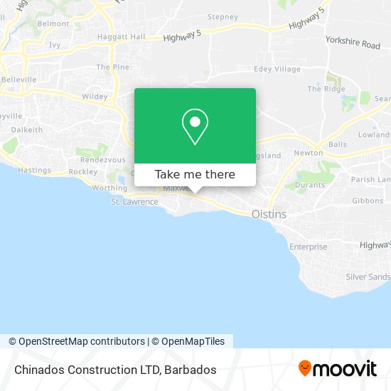Chinados Construction LTD map