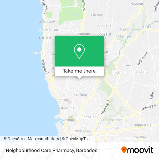 Neighbourhood Care Pharmacy map