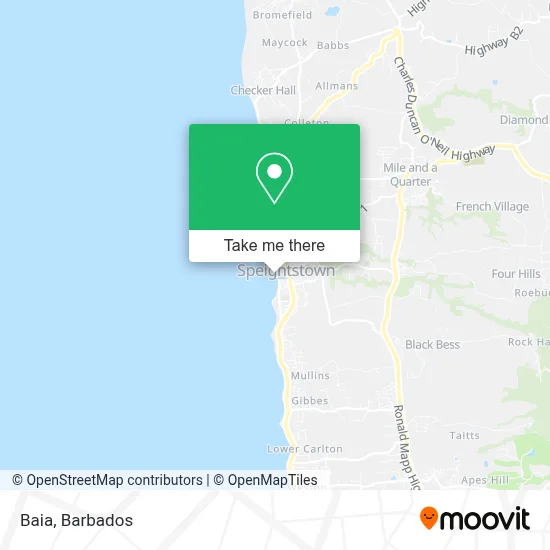 Baia map