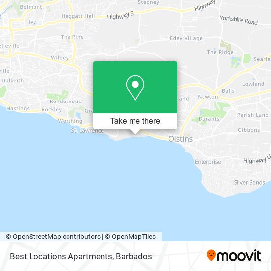 Best Locations Apartments map