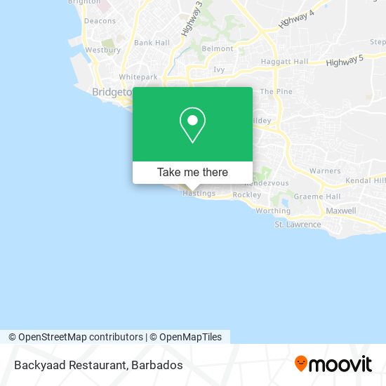 Backyaad Restaurant map