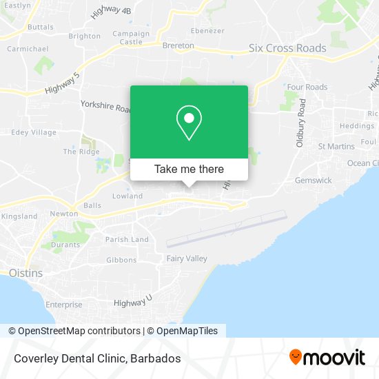 Coverley Dental Clinic map